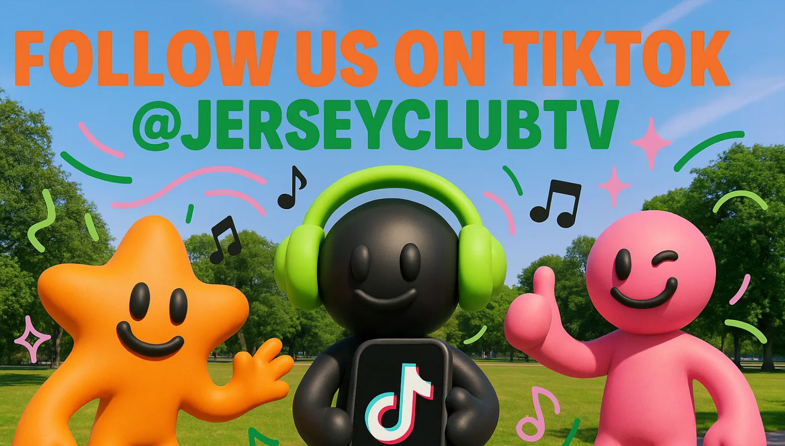 A screenshot of https://tiktok.com/@jerseyclubtv